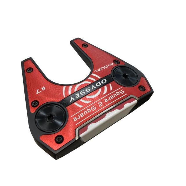 中古】 オデッセイ Ai-DUAL SQUARE 2 SQUARE #7 34インチ パター PT