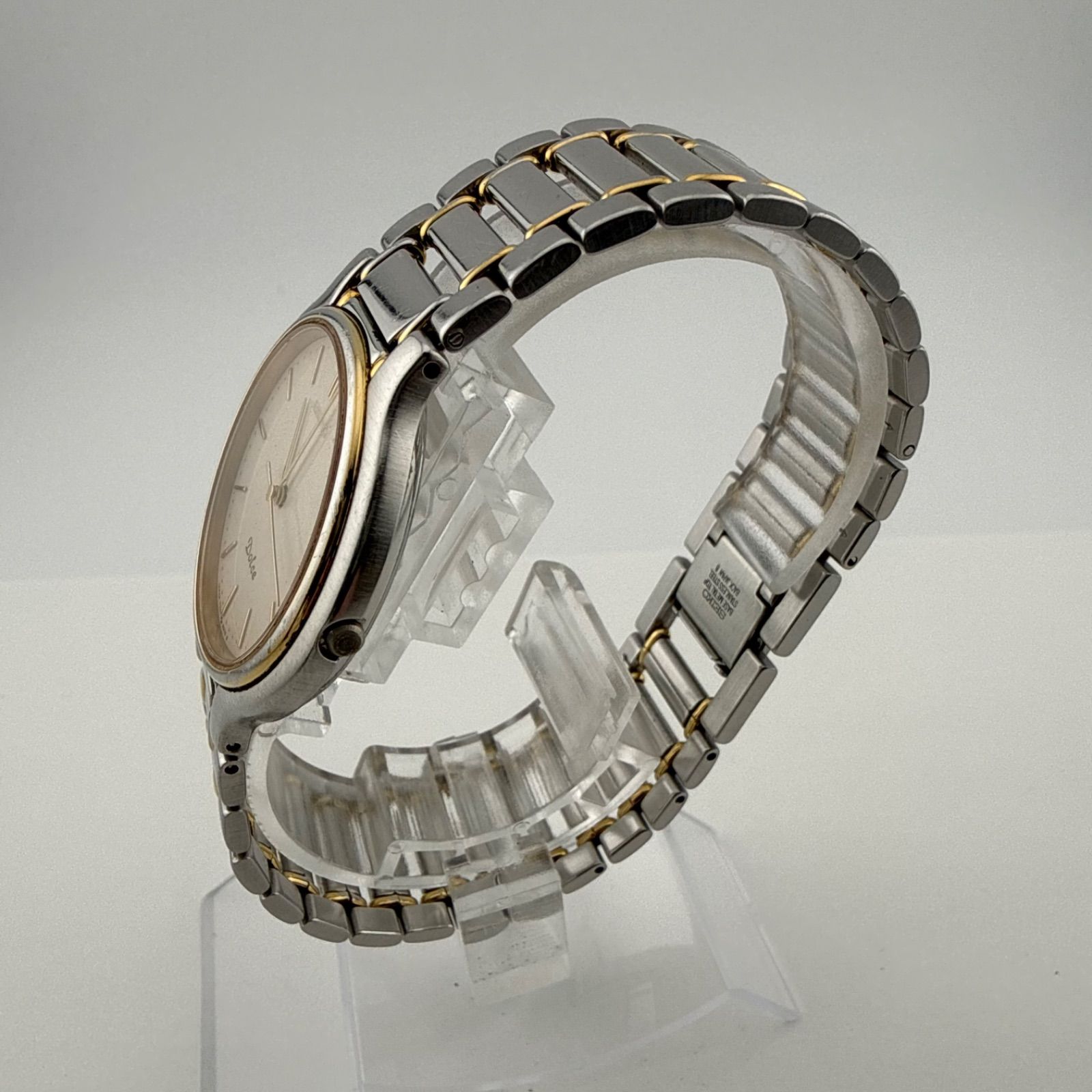 アクセサリー ☆ SEIKO セイコー DOLCE ドルチェ 7741-6050 稼働品 