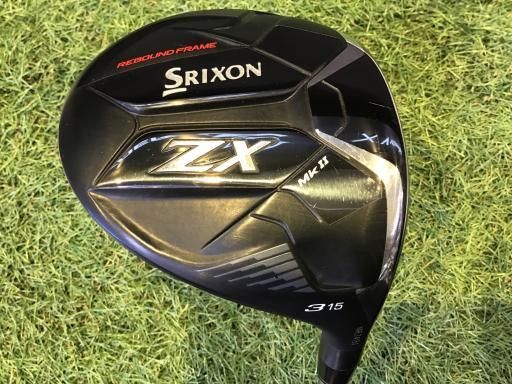 【中古】 ダンロップ SRIXON ZX Mk II 3W フェアウェイウッド FW Diamana ZX-II 50 (フレックスS) メンズ 男性用 右利き 右用 Cランク ゴルフクラブ