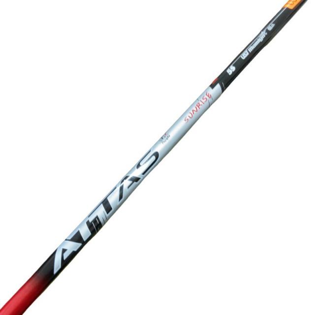 【中古】 コブラスリーブ付き(DARKSPEED系) マミヤドライバー用 シャフト ATTAS RX SUNRISE RED 5 (フレックスS)Aランク ゴルフクラブ