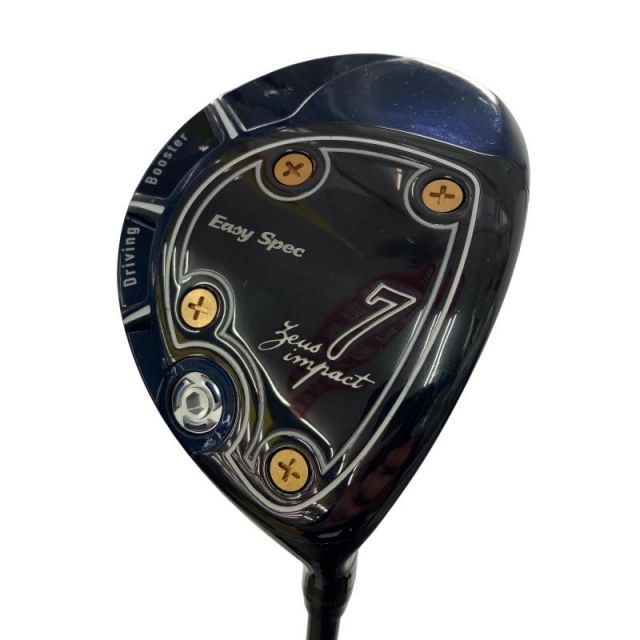 【中古】 キャスコ ZEUS IMPACT Eazy Spec 7W フェアウェイウッド FW Zeusimpact Eazy Spec(FW) (フレックスR) メンズ 男性用 右利き 右用 Dランク ゴルフクラブ