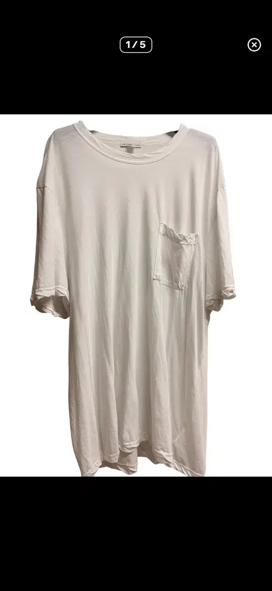 ジェームスパールス james perse pocket t shirt 3 新品
