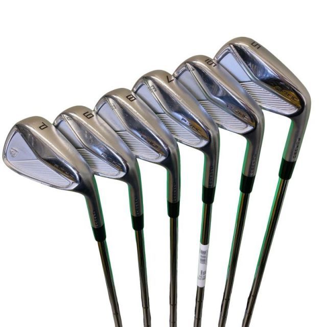 【中古】 テーラーメイド Taylor Made P・7MC(2023) 6S アイアンセット IR Dynamic Gold EX TOUR ISSUE (フレックスS) メンズ 男性用 右利き 右用 Cランク ゴルフクラブ