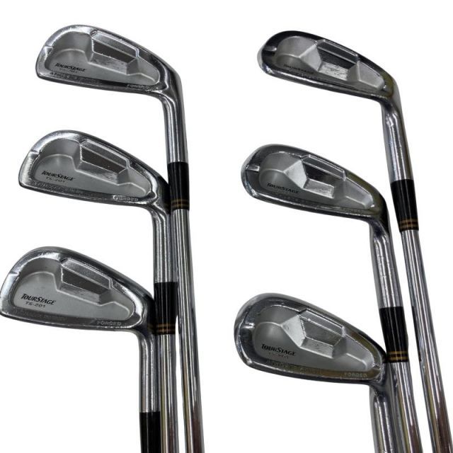 【中古】 ブリヂストン TOURSTAGE TS-201 8S アイアンセット IR Dynamic Gold (フレックスS) メンズ 男性用 右利き 右用 Dランク ゴルフクラブ