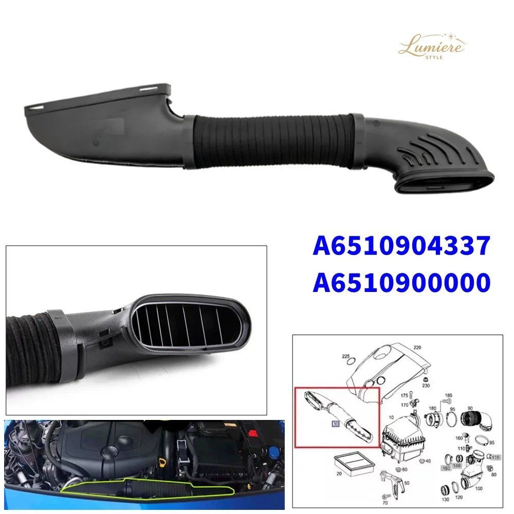メルセデスベンツ Aグレード 220 CL??A 200 220 A6510904337 A6510900000 車用エンジン吸気ホースパイプ部品 7,546円