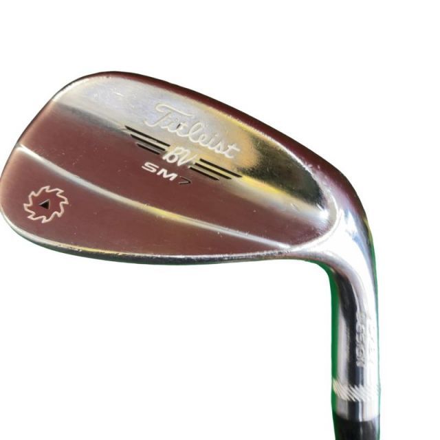 【中古】 タイトリスト VOKEY SPIN MILLED SM7 ツアークロム 52°/12°F ウェッジ WG NS PRO 950GH (フレックスS) メンズ 男性用 右利き 右用 Cランク ゴルフクラブ