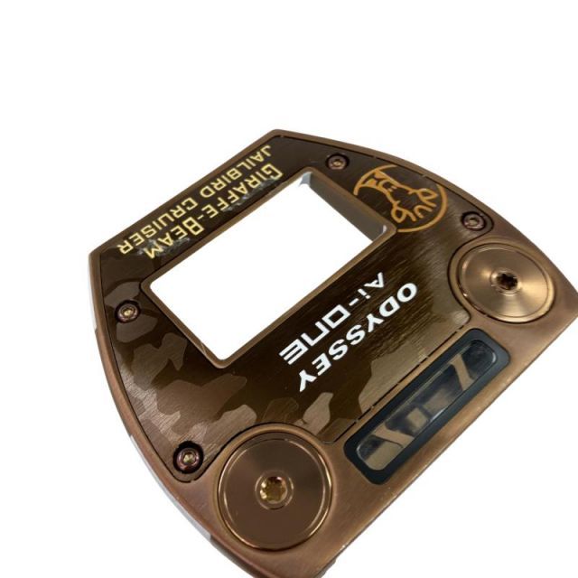 【中古】 オデッセイ Ai-ONE GIRAFFE-BEAM JAILBIRD CRUISER 38インチ パター PT STROKE LAB 140 スチール (フレックスその他) メンズ 男性用 右利き 右用 Cランク ゴルフクラブ