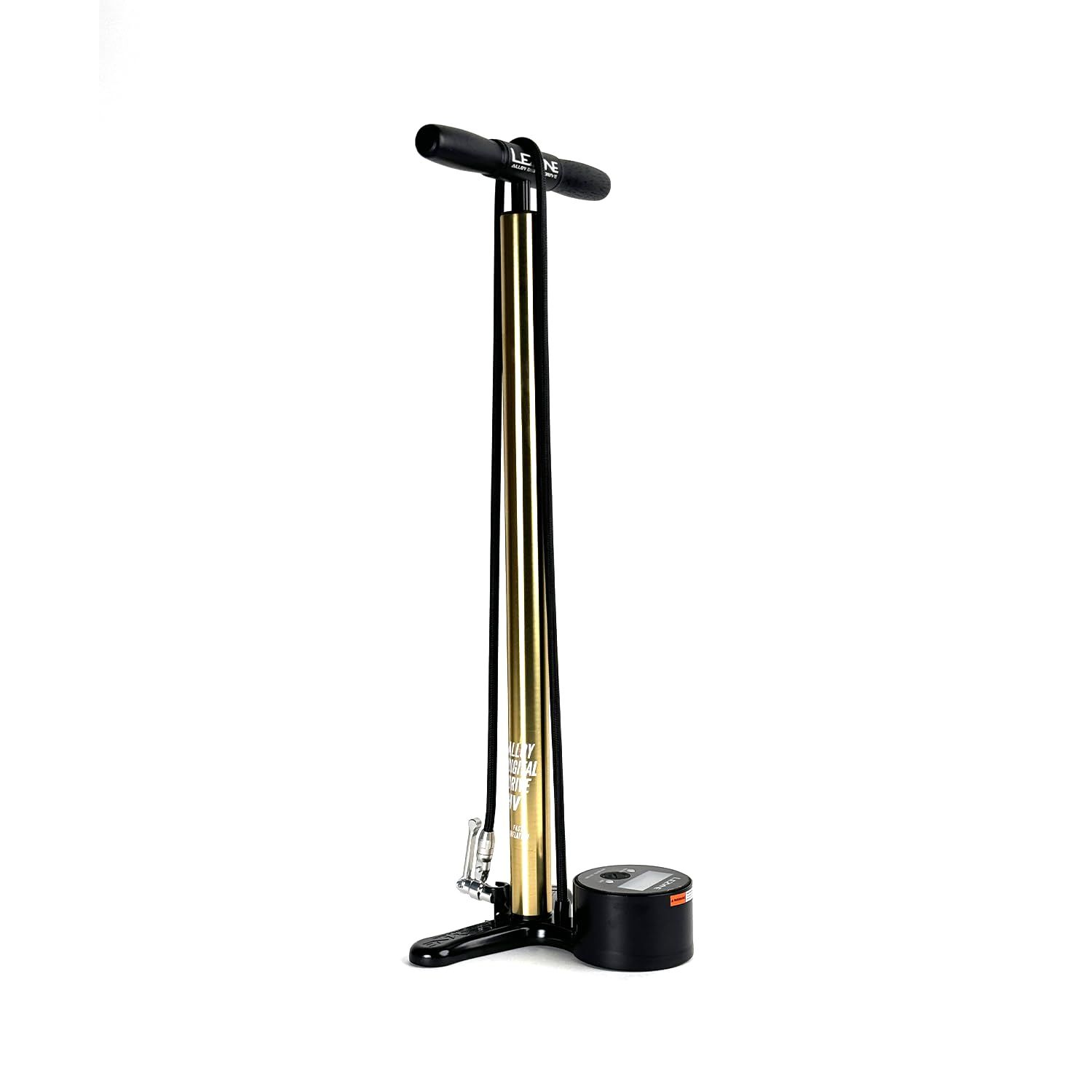 レザイン （LEZYNE） 自転車用 フロアポンプ用アダプター 18Kデジタルドライブプロ 仏式 ロードバイク デジタルメーター ゴールド 【日本正規品】