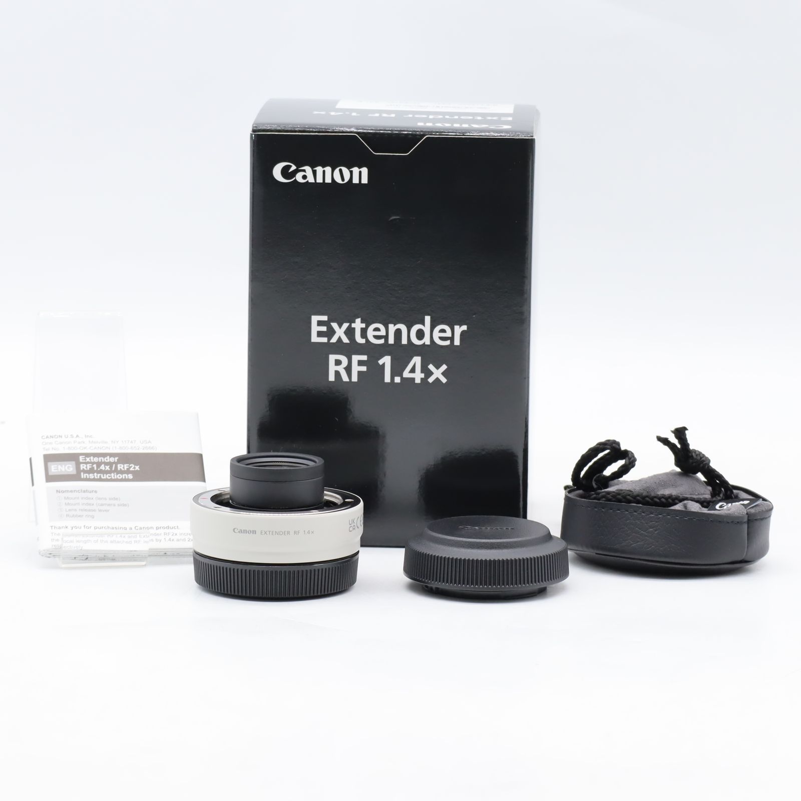 Canon エクステンダー RF1.4X｜RFマウント用 純正テレコンバーター｜焦点距離1.4倍 望遠撮影向け キヤノン【中古】