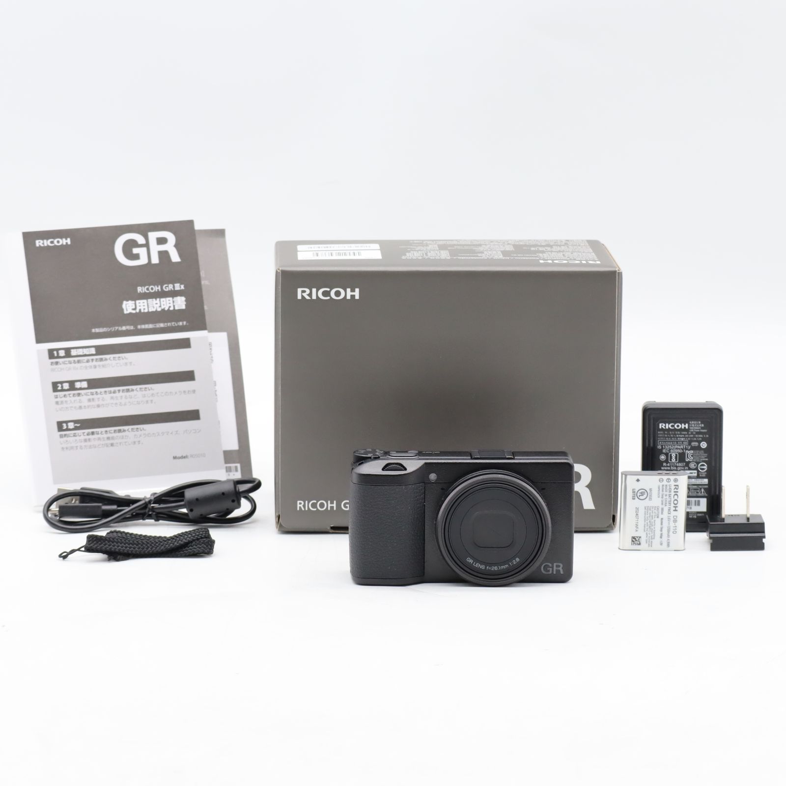ショット数481】RICOH GR IIIx コンパクトデジタルカメラ｜APS-C