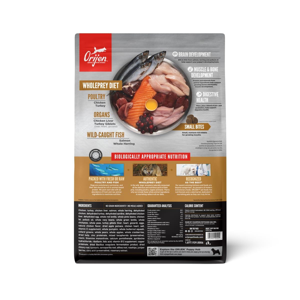 正規品】カナダ産 オリジン パピー 2kg Orijen dogfood puppy - メルカリ