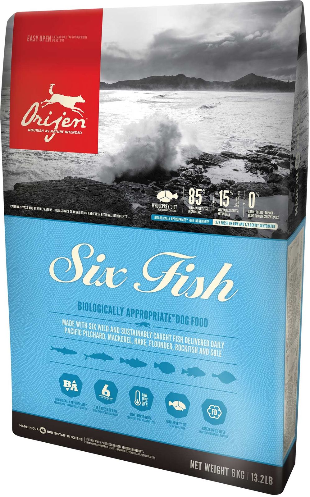 オリジン シックスフィッシュドッグ ２ＫＧ