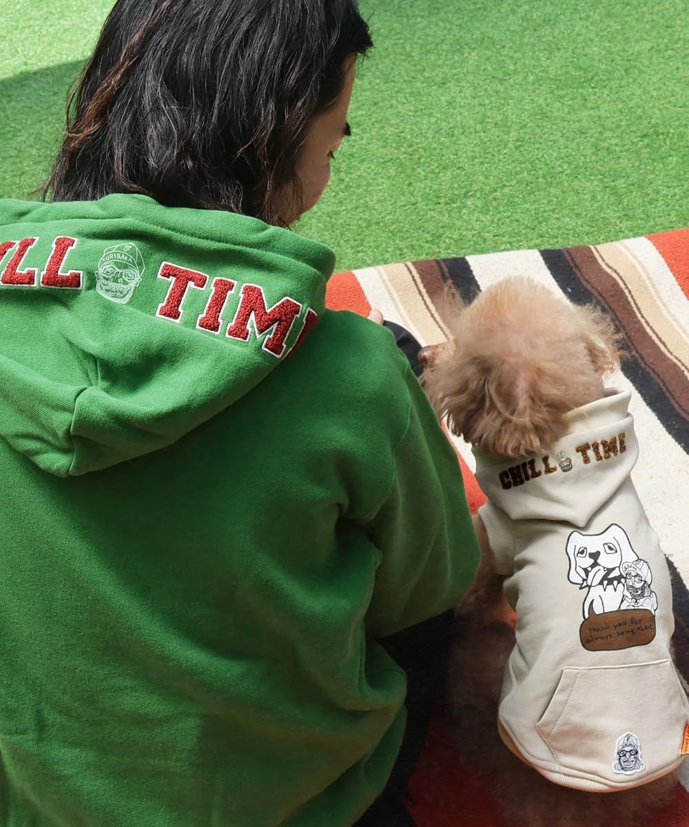 クリフメイヤー] 犬服 スウェット 裏起毛 パーカー チルタイム ドッグ