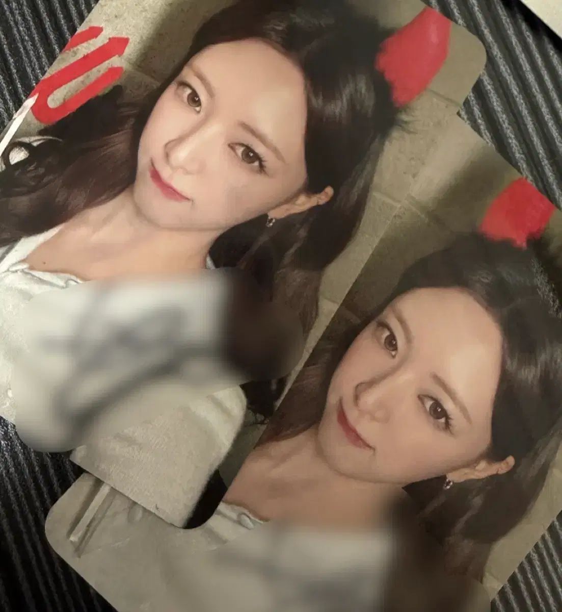 ITZY(イッチ) ユナ(YUNA) メイクスター(メクス) スペシャルキット サイン トレカ (1枚