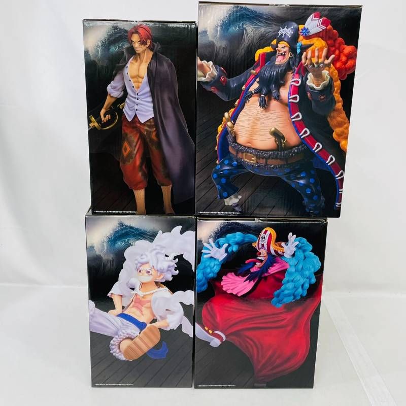未開封】 BANDAI 一番くじ ワンピース 新四皇 4体 セット / A B C D