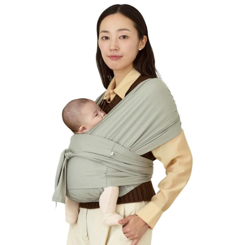 【ヘッドサポート入り】コニー抱っこ紐 FLEX サイズ調節 SoftBreeze (旧Elastech)(Konny) ママパパ兼用 ベビー スリング ラップ 新生児~20kg 国際安全認証取得 赤ちゃん 寝かしつけ 出産祝い ギフト 収納袋 e617d9a5