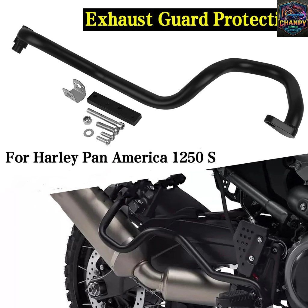 PAN AMERICA 1250 S PA1250 PAN AMERICA1250 S 2021 2020 2022 2023 2024 オートバイ排気シールド マフラーパイププロテクターカバー