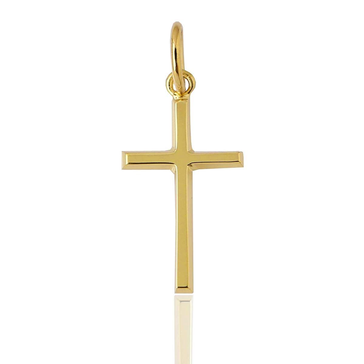 [ディーヴァス] k18 ペンダントトップ 18金 ネックレストップ ペンダント 18k 18金トップ 十字架 クロス ネックレス トップ (ペンダントトップのみ)