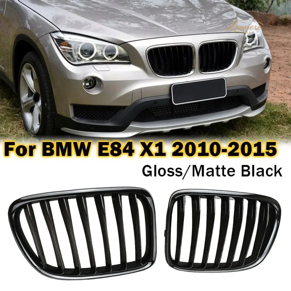 BMW X1 E84 SUV フェイスリフト前 2010-2015 フロントフード キドニーバンパー レーシンググリル メッシュグリル 車