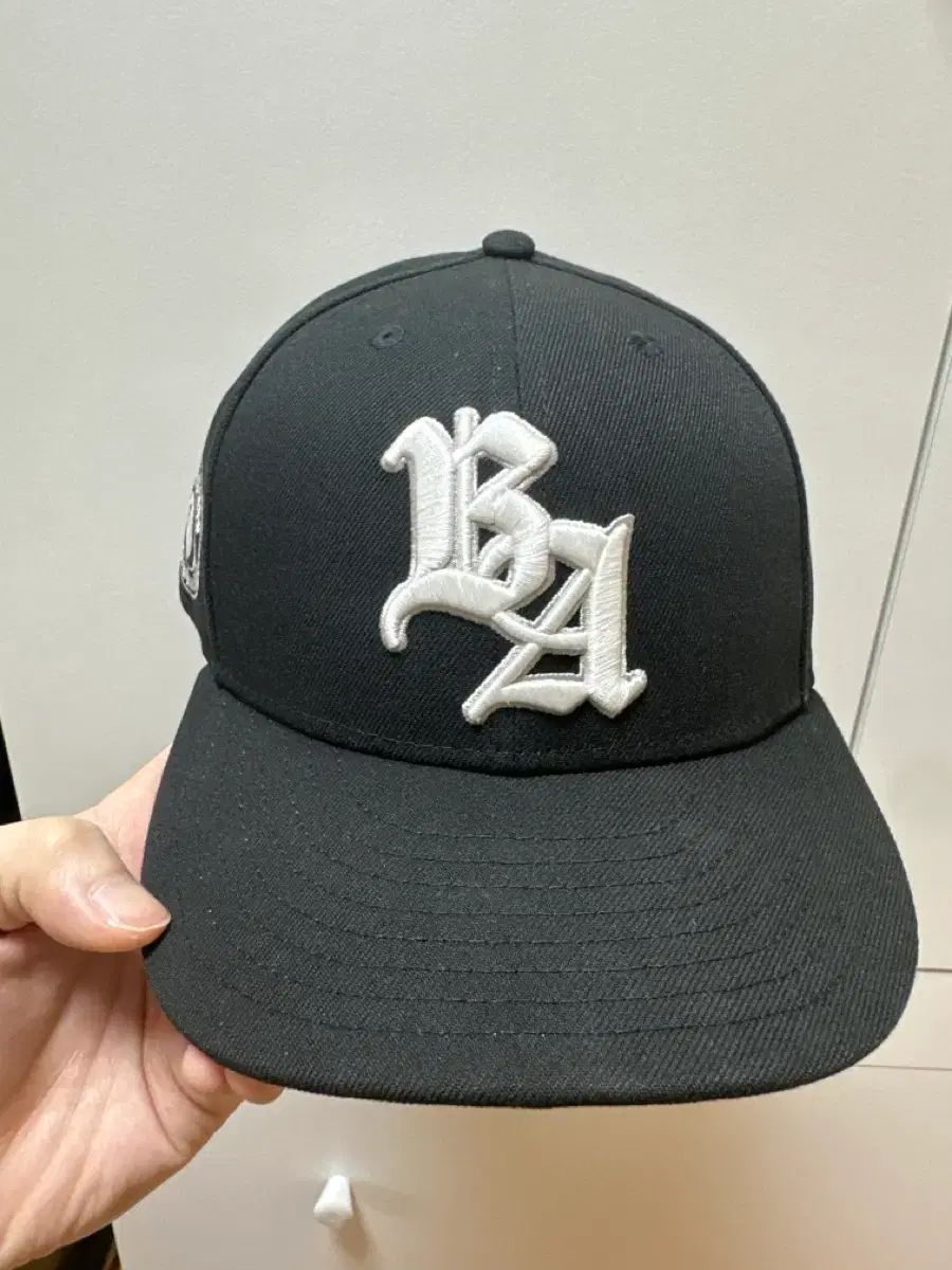 アベイシングエイプ × ニューエラ 59FIFTY ベースボールキャップ ブラック 712 59 6cm