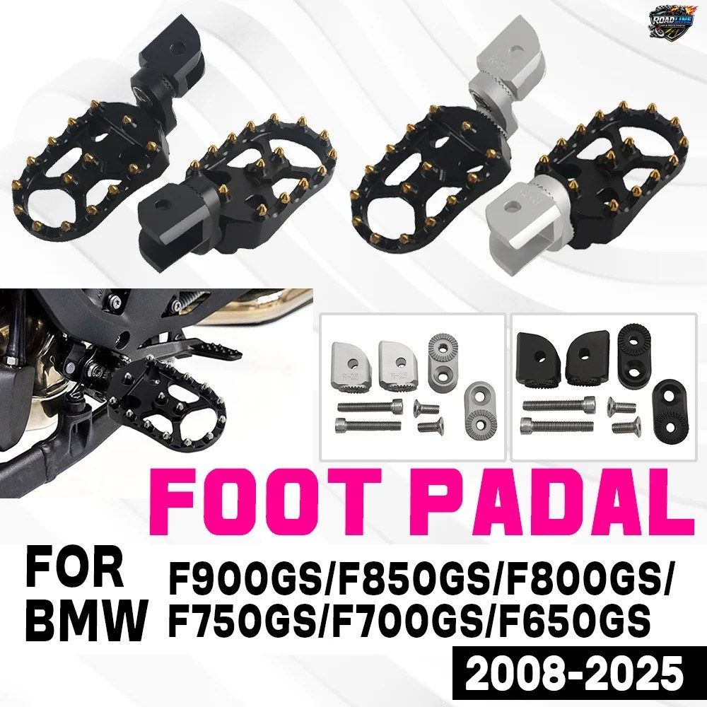 BMW F850GS ADVENTURE F 650GS F700GS F750GS F800GS F900GS ADV 用 ドライバー調整式フットレスト フットペグ オートバイ用フロントフット