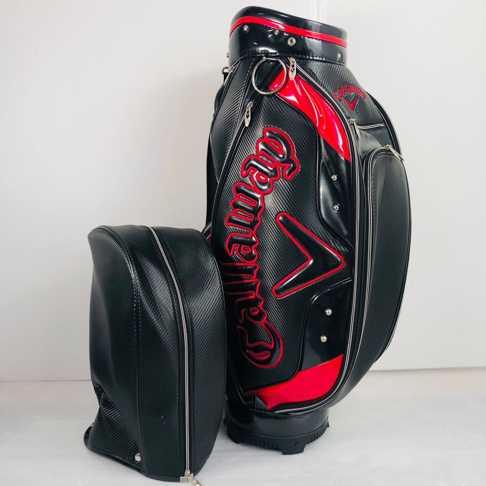 Callaway キャロウェイ 9型 カートタイプ ブラック キャディバッグ ゴルフバッグ ゴルフ 初心者 入門