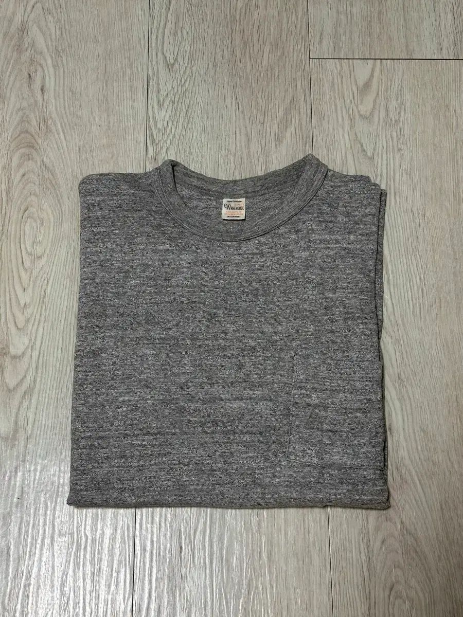 ウエアハウス 4601 ポケットTシャツ グレー XL