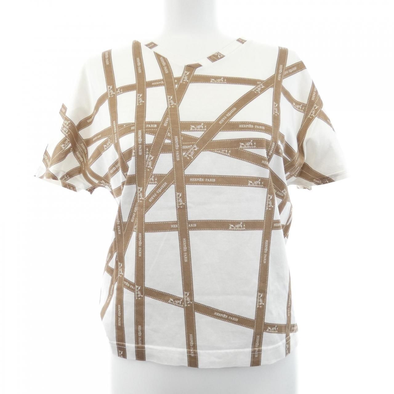 【ヴィンテージ】エルメス HERMES ボリュデュック Tシャツ