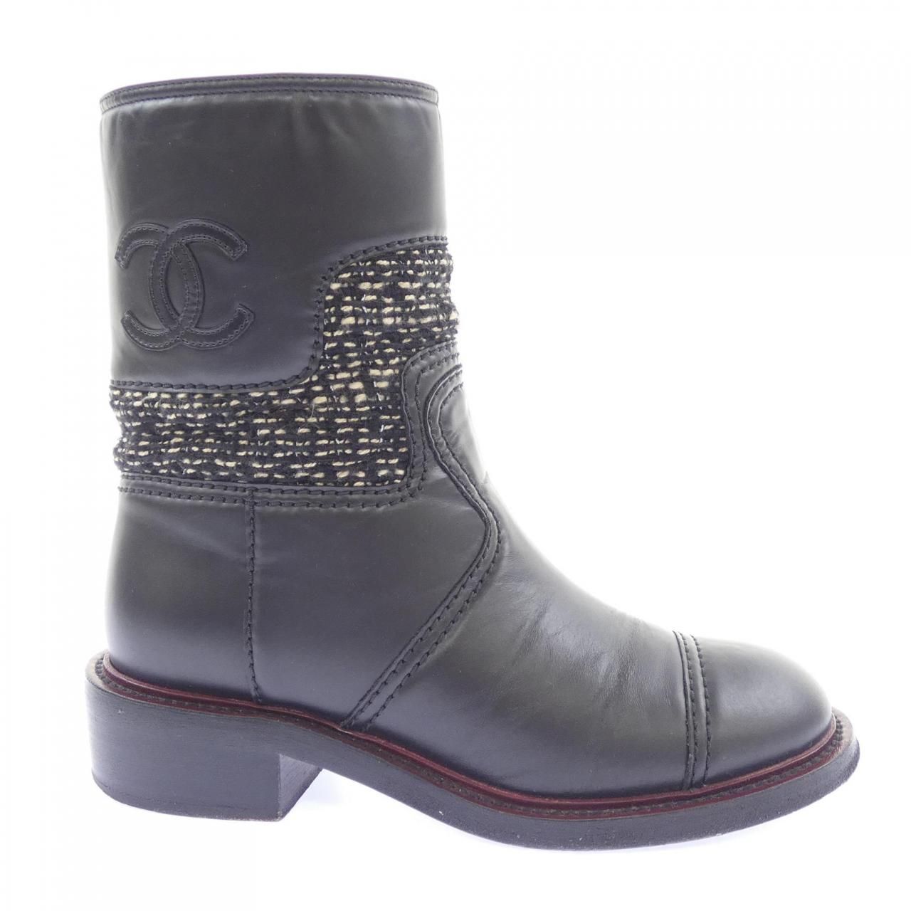 シャネル CHANEL ショートブーツ SHORT BOOTS G31189Y50115 ブーツ