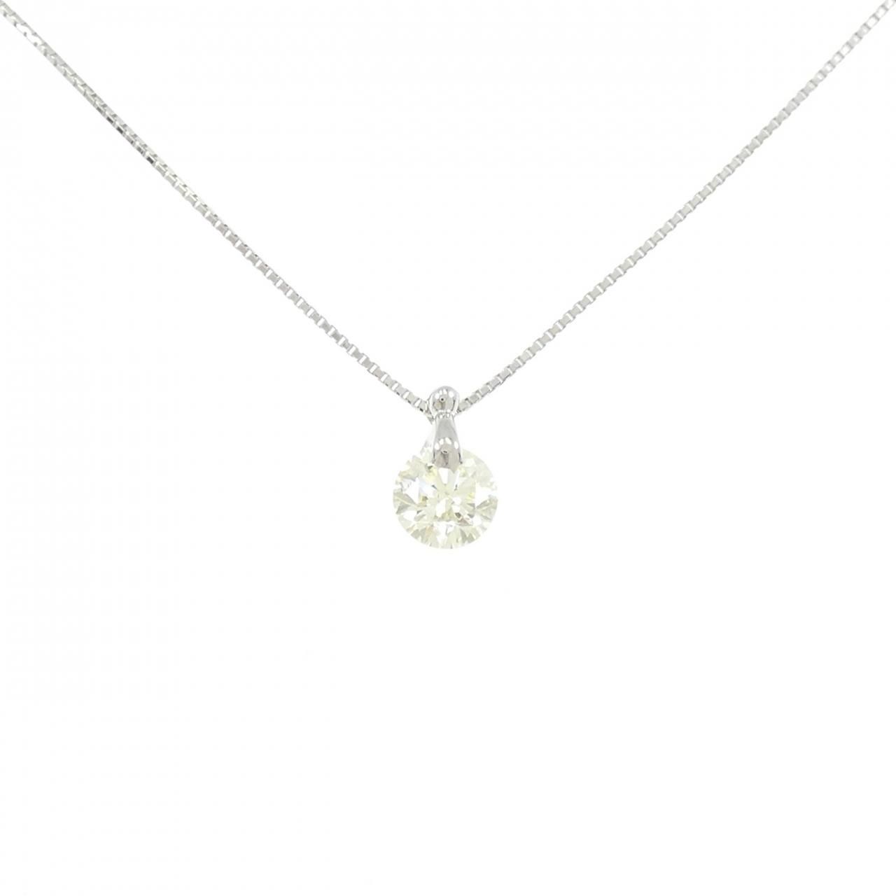 PT900/PT850 ダイヤモンド ネックレス 1.128CT