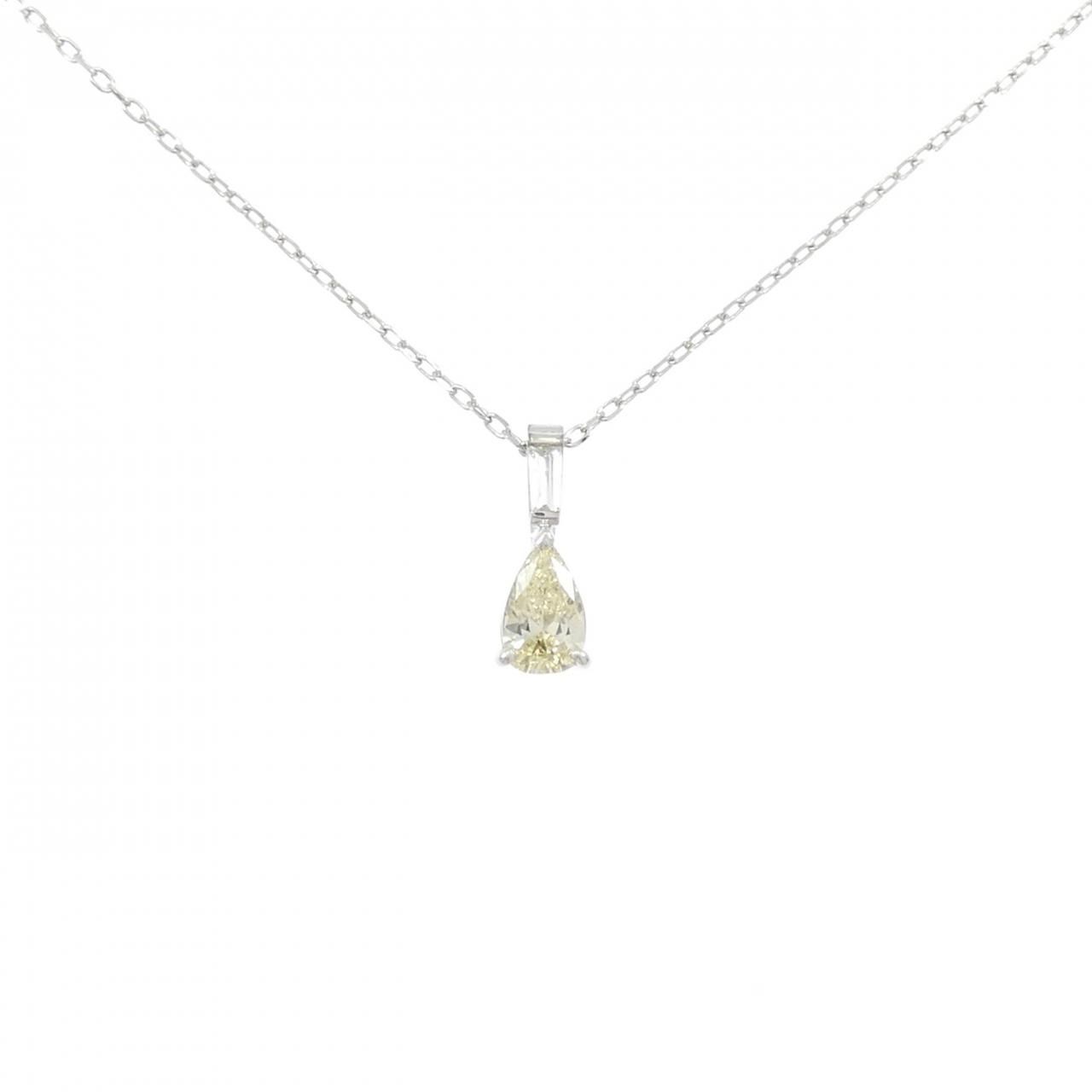 PT900/PT850 ダイヤモンド ネックレス 0.49CT 55,330円