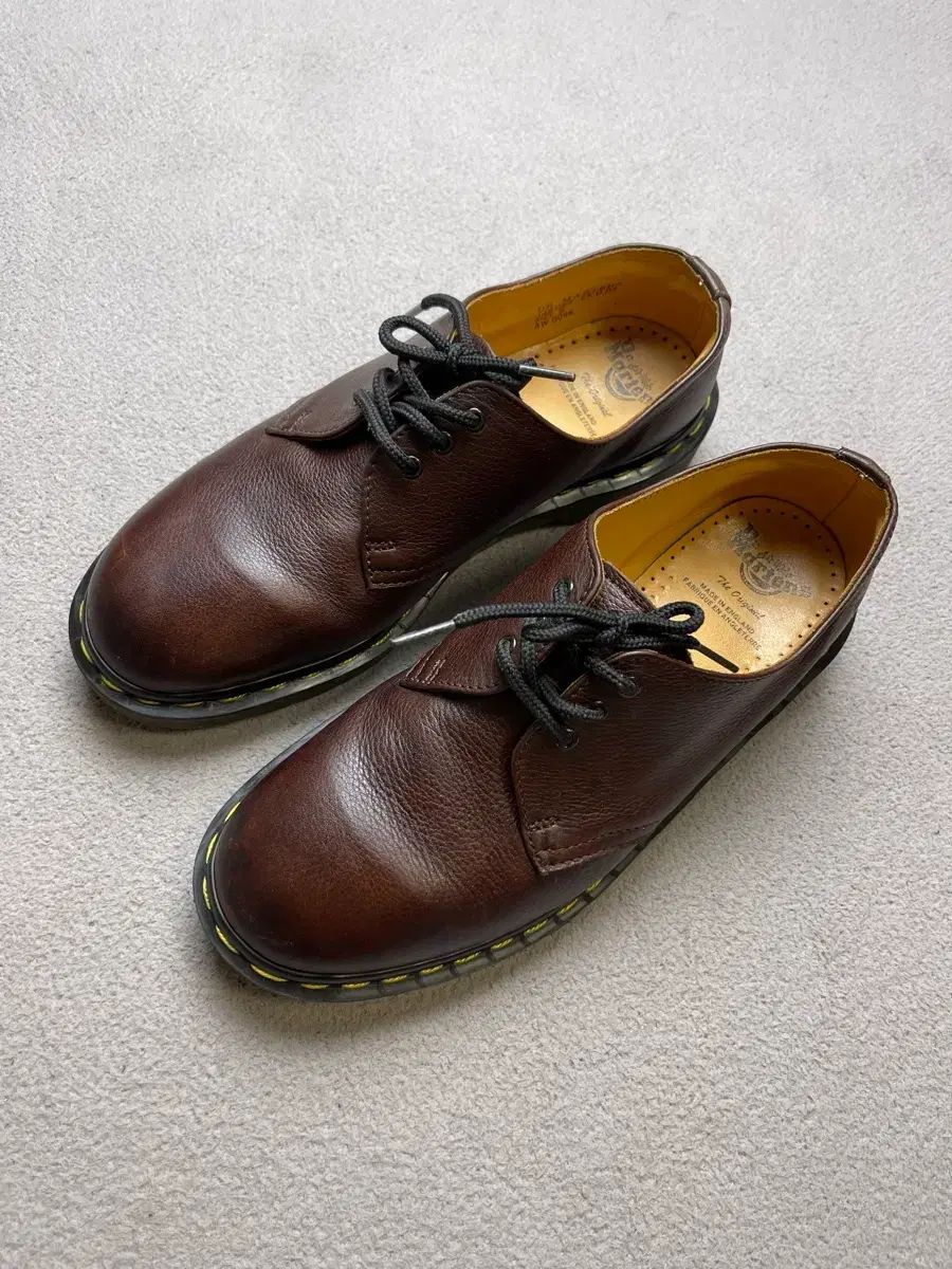8 ENGLAND VTG DR. MARTENS ドクターマーチン 1461-260-265 ブラウン