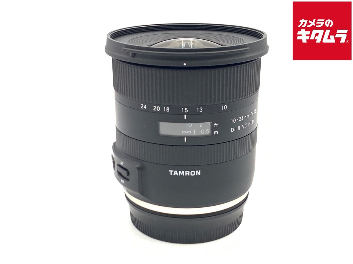 【中古】 【美品】 タムロン 10-24mm F3.5-4.5 Di II VC HLD キヤノン用 (Model B023)