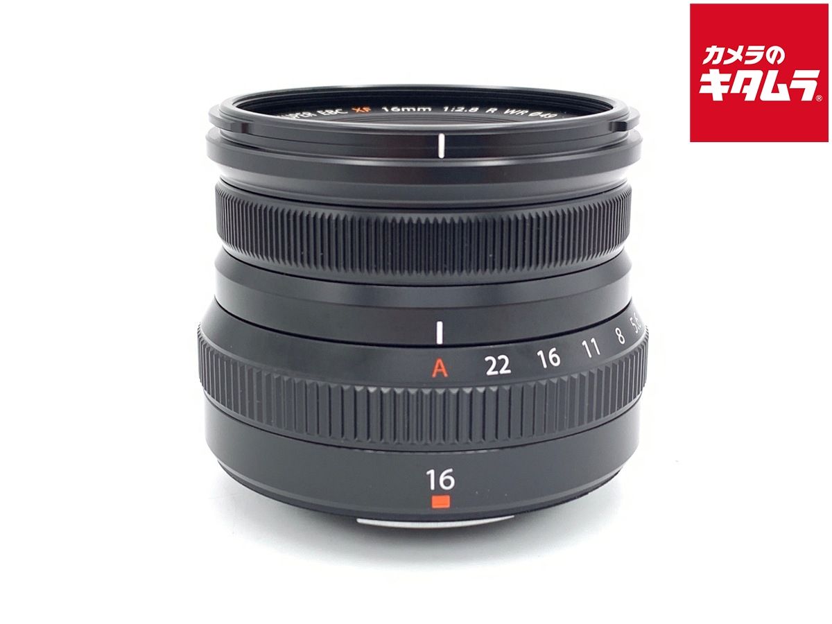 【中古】 【美品】 フジフイルム XF16mm F2.8 R WR ブラック