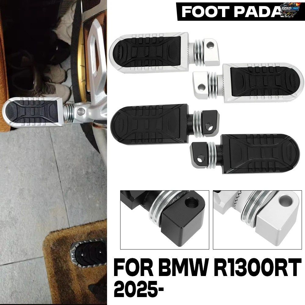 R1300RT 2025用 新型リアフットレスト パッセンジャー回転式フットペグレスト BMW R1300RT R 1300RT R 1300 RT オートバイ部品に適合