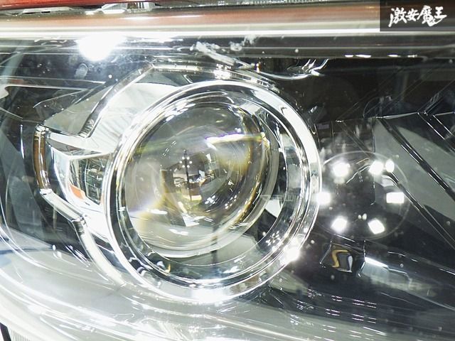 奇麗//破損無し】日産 純正 C27 セレナ 前期 LED ヘッドライト ヘッド