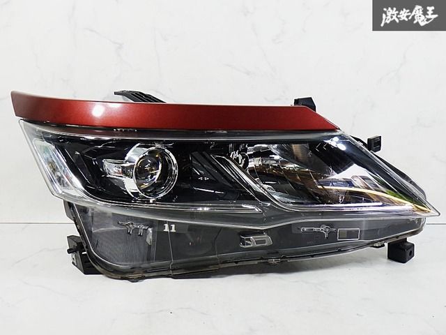 奇麗//破損無し】日産 純正 C27 セレナ 前期 LED ヘッドライト ヘッド