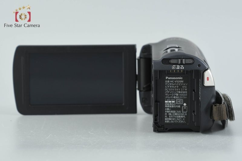 中古】Panasonic パナソニック HC-V520M ダークネイビー デジタル