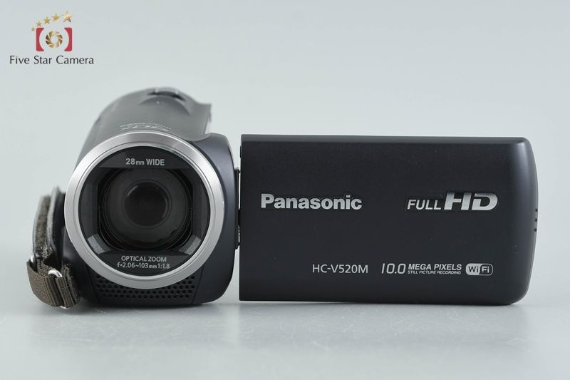 中古】Panasonic パナソニック HC-V520M ダークネイビー デジタル