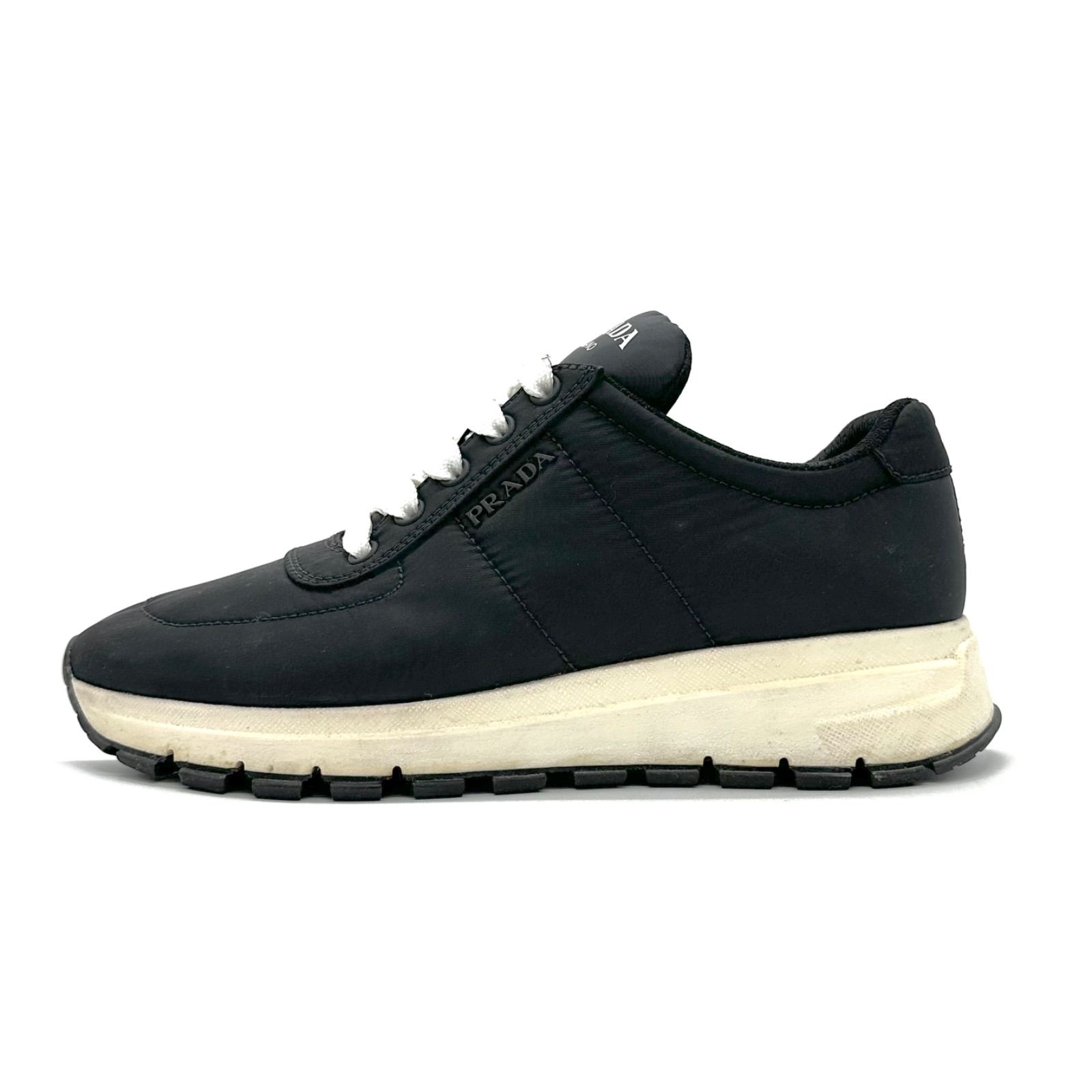 PRADA Leather Sneakers プラダ レザー レディース スニーカー 23cm サイズ36