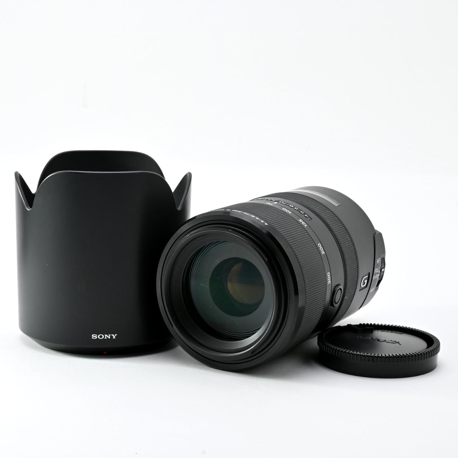 美品】 SONY 70-300mm F4.5-5.6 G SSM SAL70300G フルサイズ対応 A