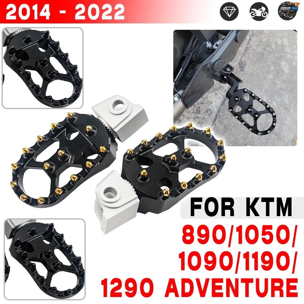 モーターサイクル CNC 2022 新型フットペグ フットペグ ペダル KTM 890 790 1050 1090 ADVENTURE R 1290 SUPER ADV 2016-2020 フロントフッ 11,450円