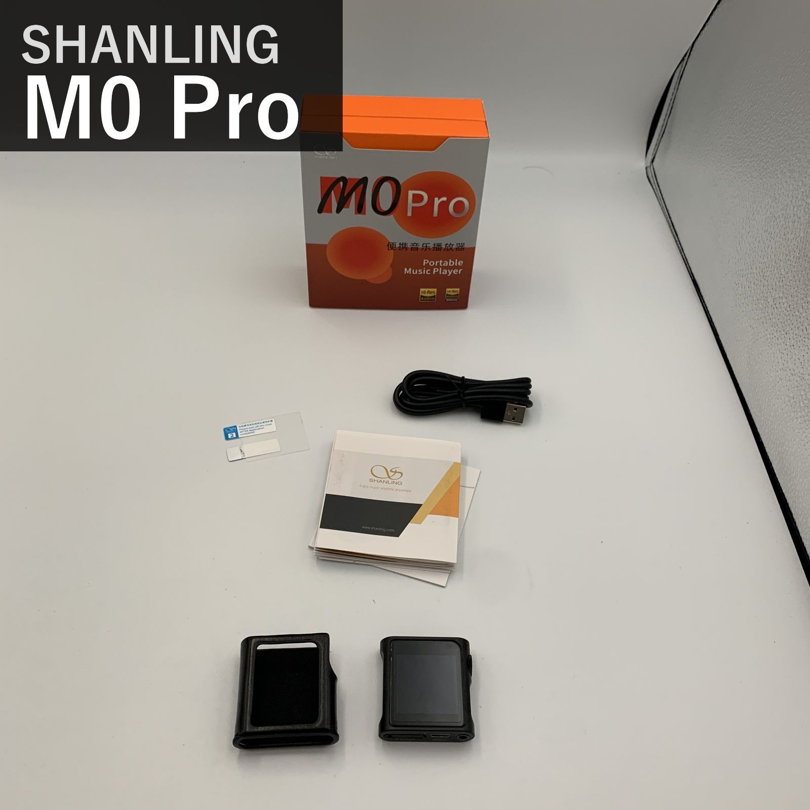 【VGP2024金賞】SHANLING シャンリン M0 Pro M0Pro DAP ポータブルオーディオプレーヤー ブラック 黒 ハイレゾ Bluetooth USB DAC 3.5mm ミニ 小型 軽量 国内正規品
