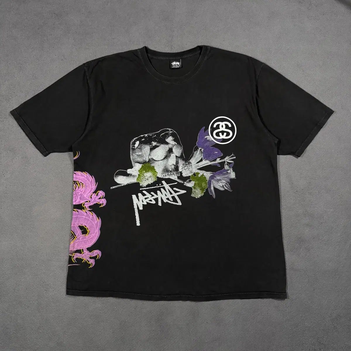 STUSSY ステューシー ストライク ピグメント ダイド 半袖