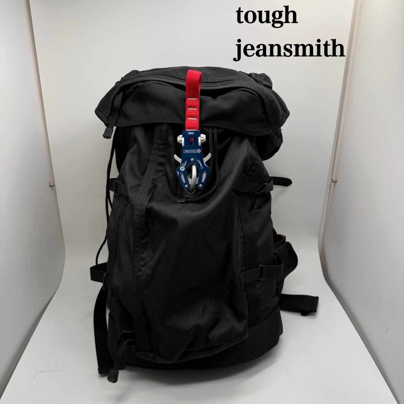 TOUGH JEANSMITH y2k gimmick black backpack タフジーンズスミス