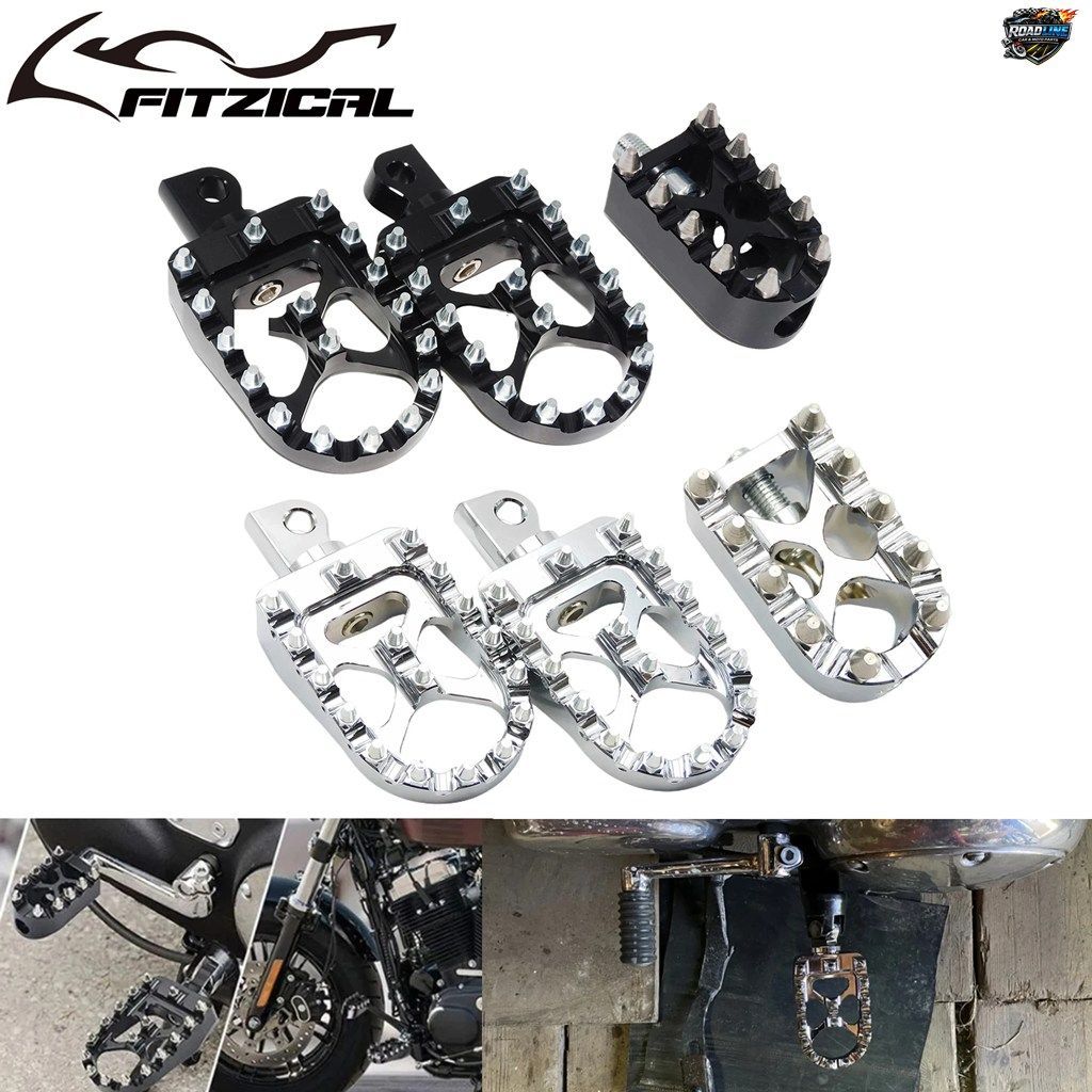 ハーレーダビッドソン ダイナ ファットボーイ スポーツスター ストリートボブ チョッパー用 オートバイ用ギアシフトブレーキペダル トゥー 7,755円