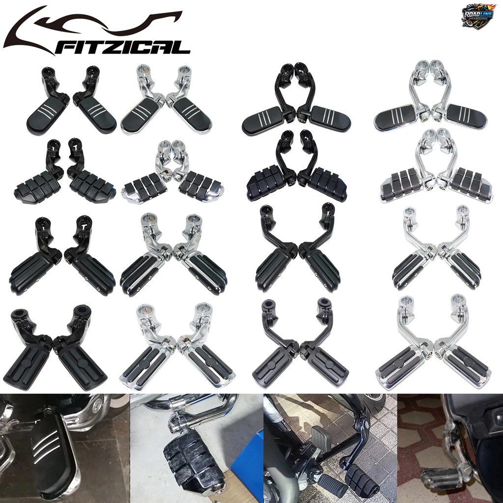 1.25インチ モーターサイクル エンジンガード ハイウェイ ペグ フットペグ ハーレー ツーリング エレクトラ ロード グライド ロード キング 10,789円
