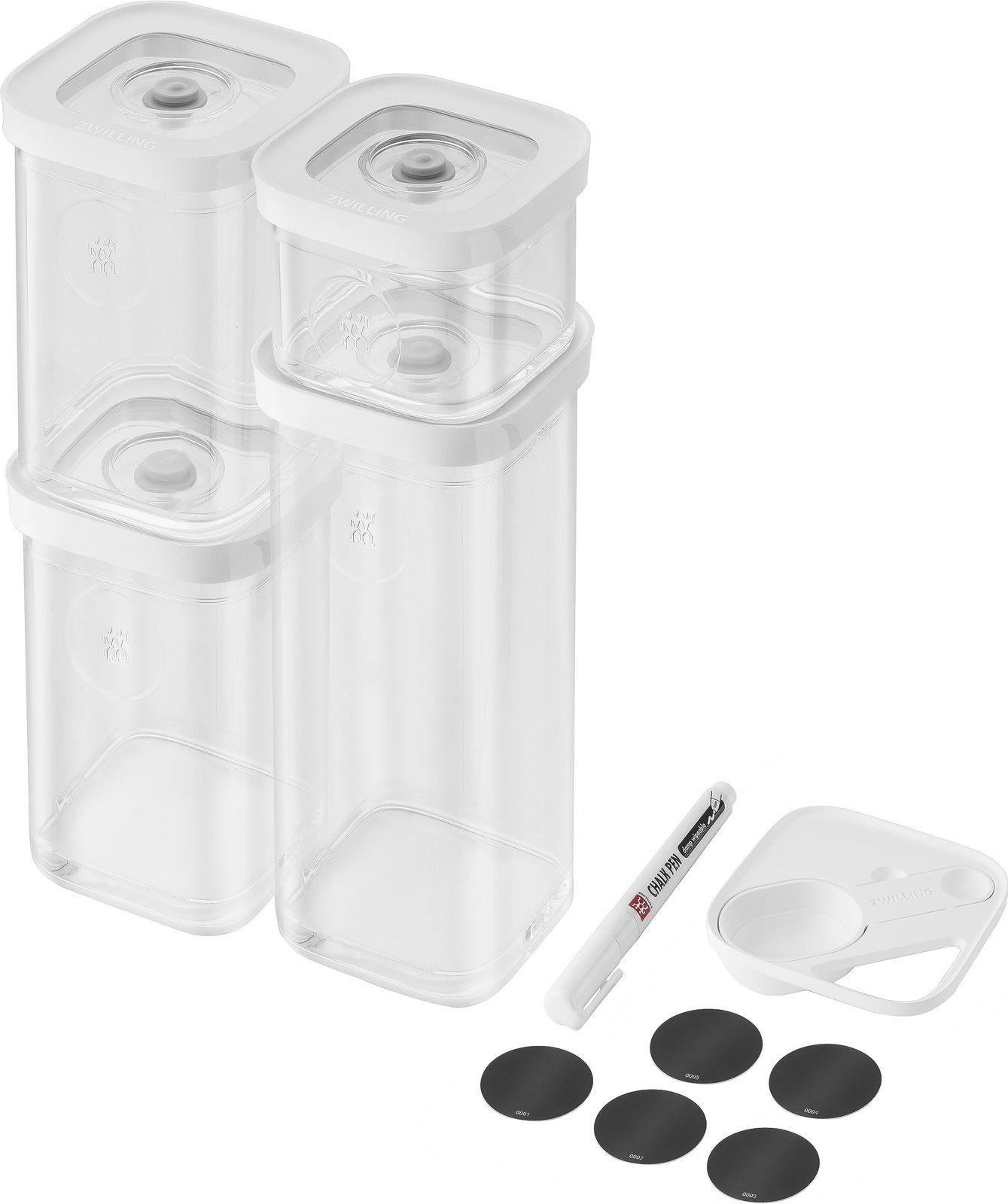 ZWILLING ツヴィリング 「 フレッシュ&セーブ キューブ スターターセット S 6点セット 」 セット コンテナ 真空保存 密閉 保存 容器 キャニスター 収納 【日本正規販売品】Fresh & Save CUBE Z1025-971 0159ef68