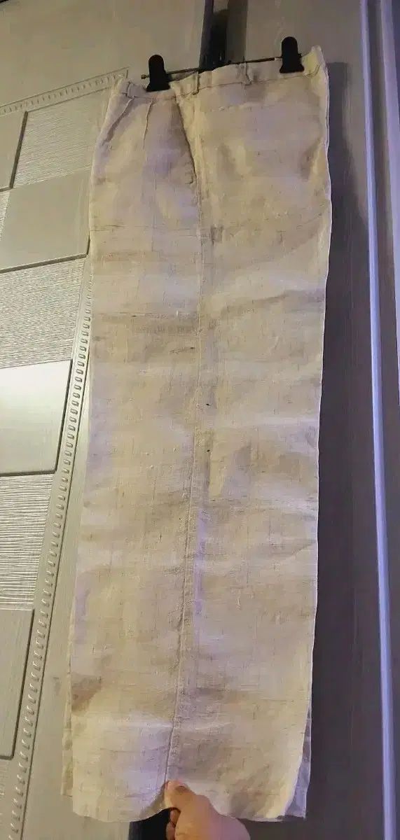 リネン 麻ズボン メンズ 新品