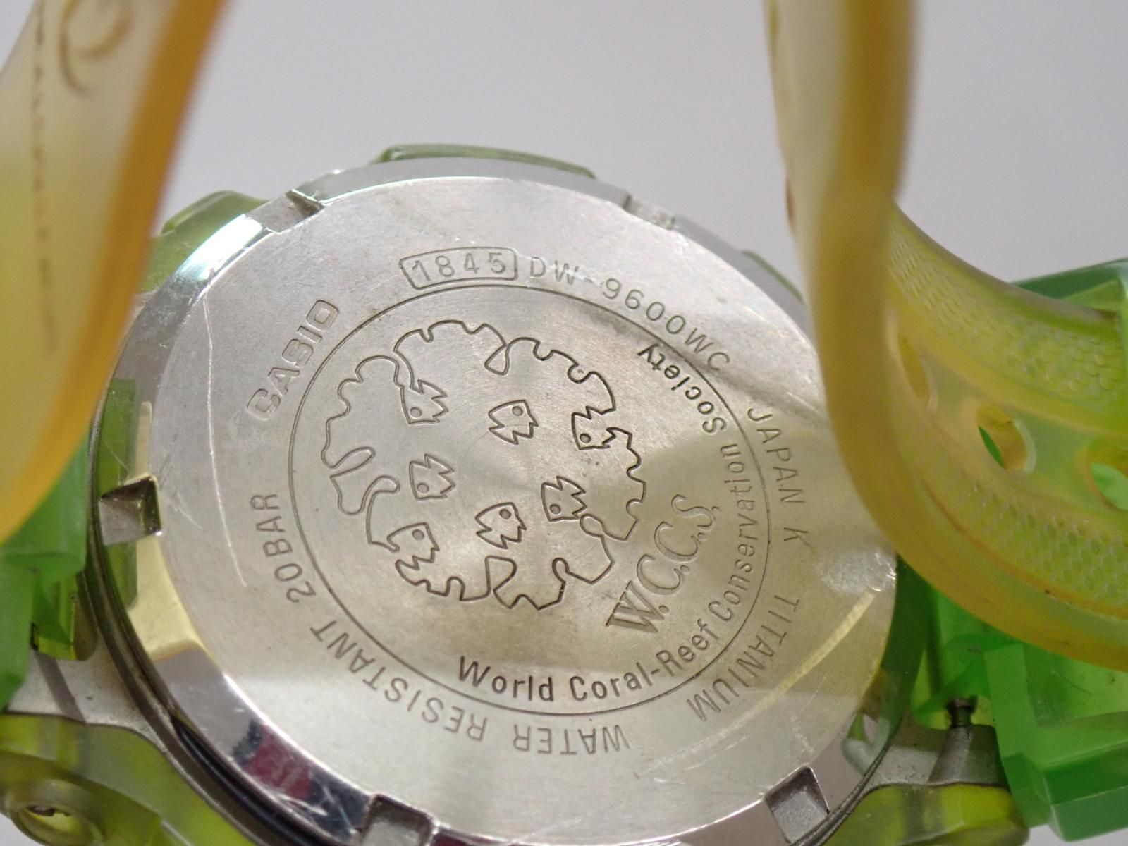 ☆2121☆G-SHOCK ジーショック DW-9600WC W.C.C.S トリプル マンタ 